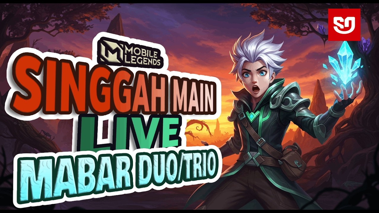 🟥 MABAR DUO ATAU TRIO SAMBIL NGABUBURIT, GAS! | MOBILE LEGENDS LIVE | #1