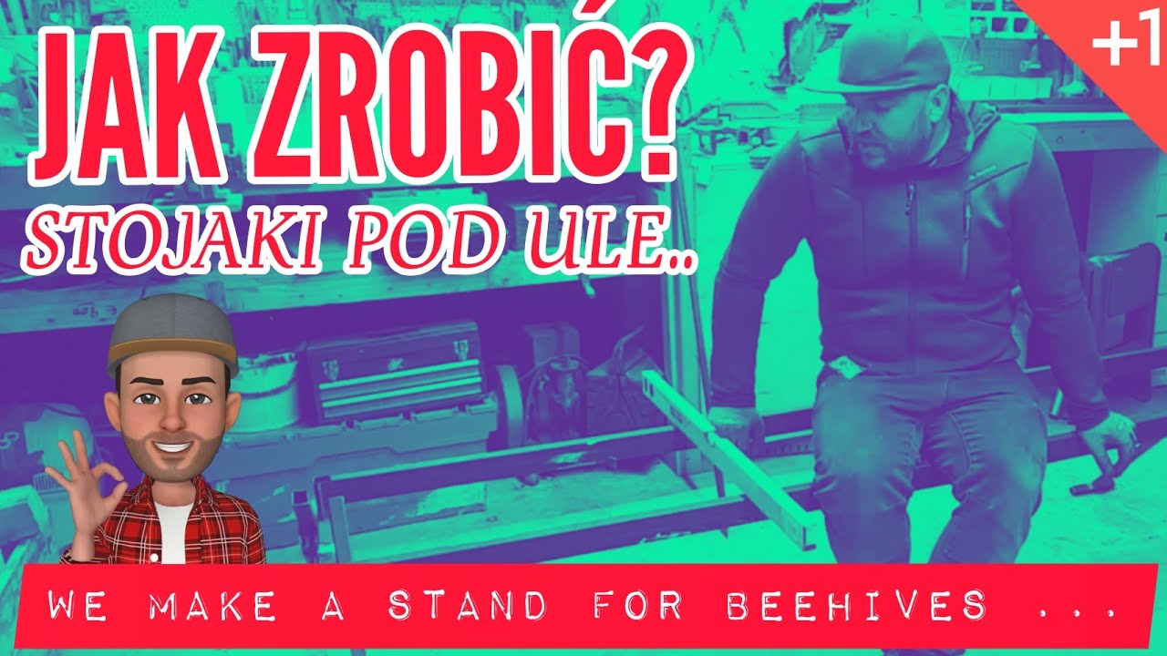 Stojak pod ule - jak zrobić? #stojak #pod ul #jak zrobić@DolnośląskieMiody