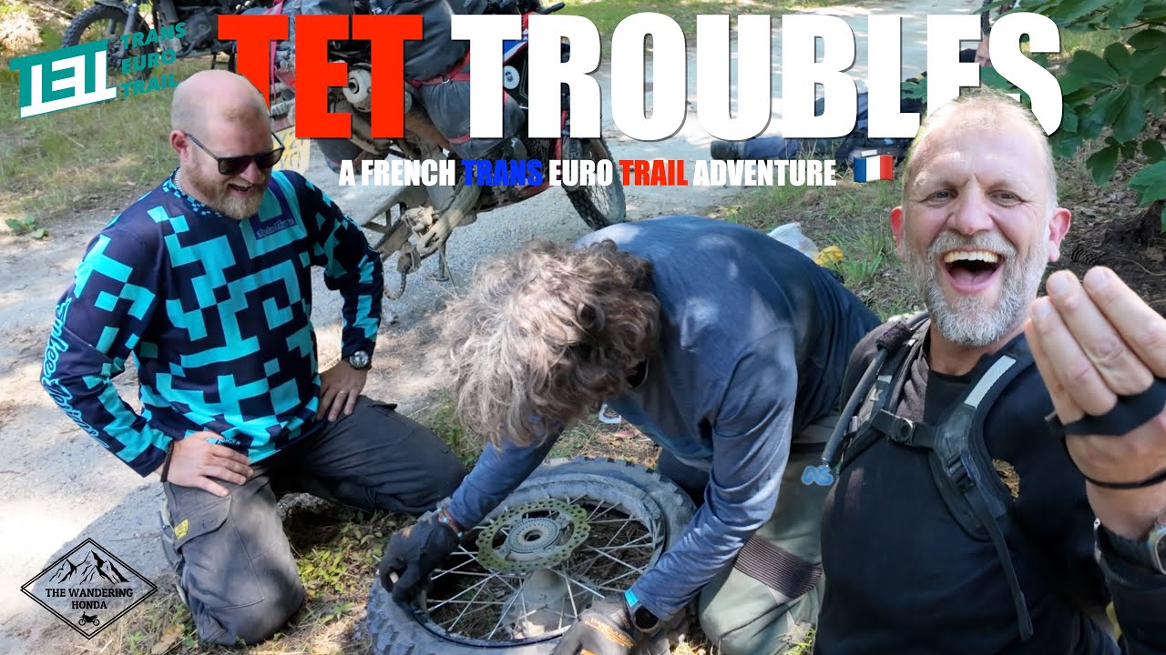 Ep3: France TET - Trans Euro Trail Motorcycle Adventure