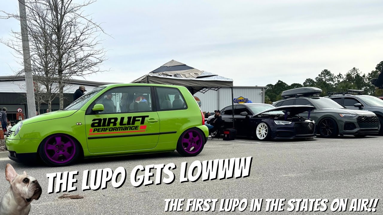 VW Lupo Air Ride Install - First in the US!!