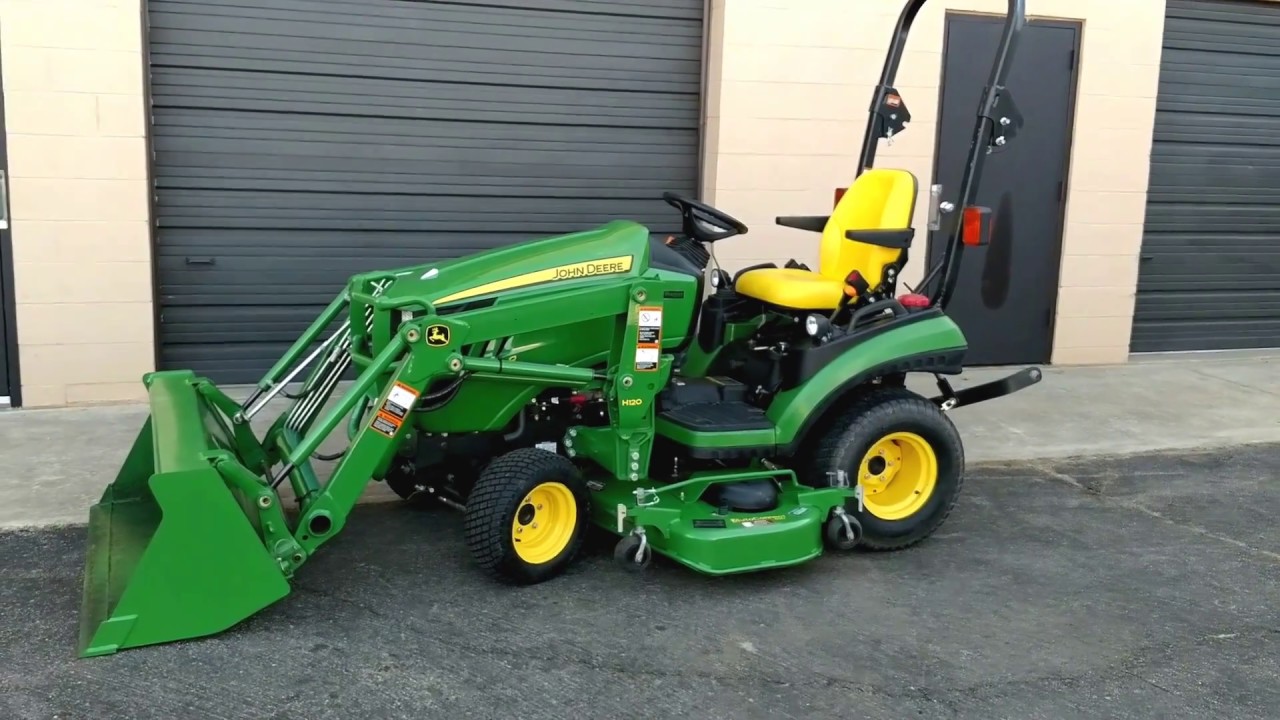 2012 John Deere 1026r Tractor, H120 Loader, 60