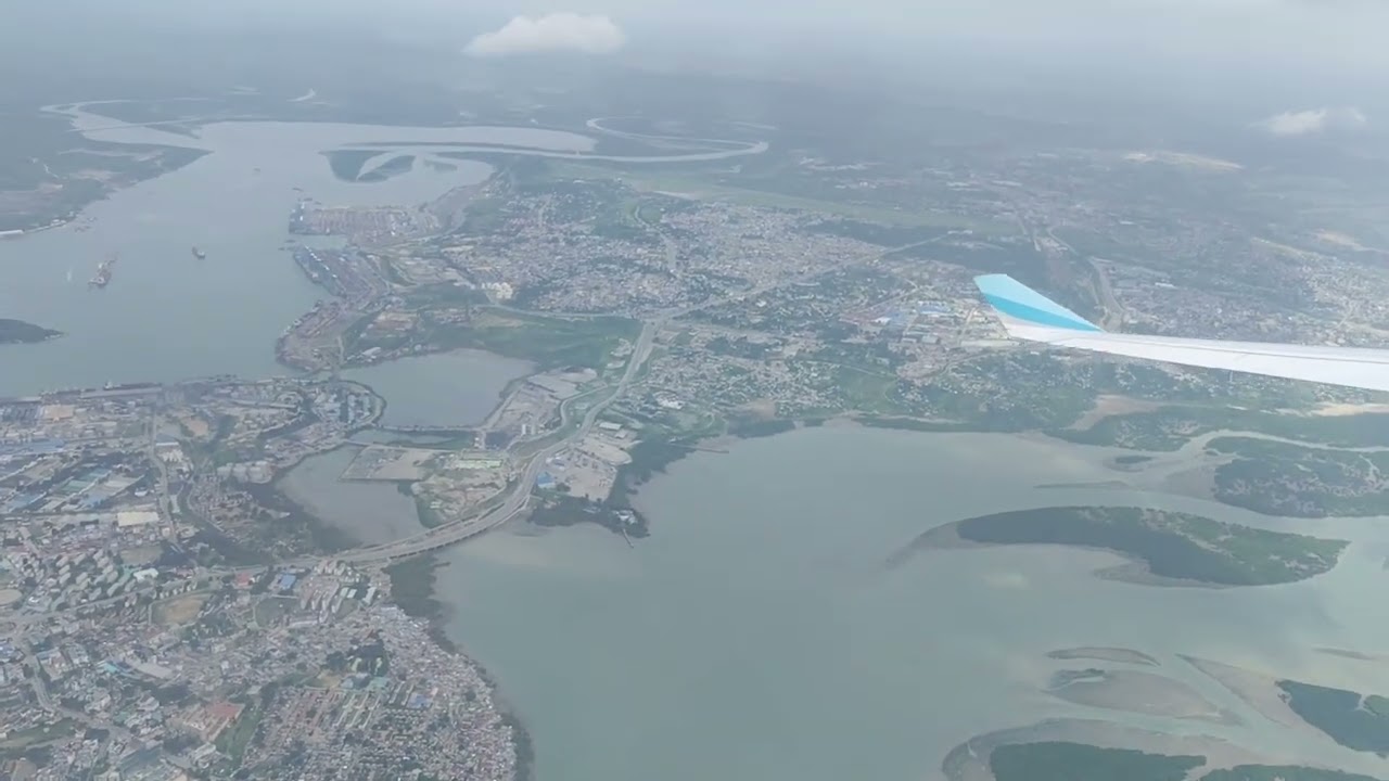 Scenic departure from Mombasa Moi Airport (MBA), Kenya, and landing at Frankfurt/Main (FRA), Germany