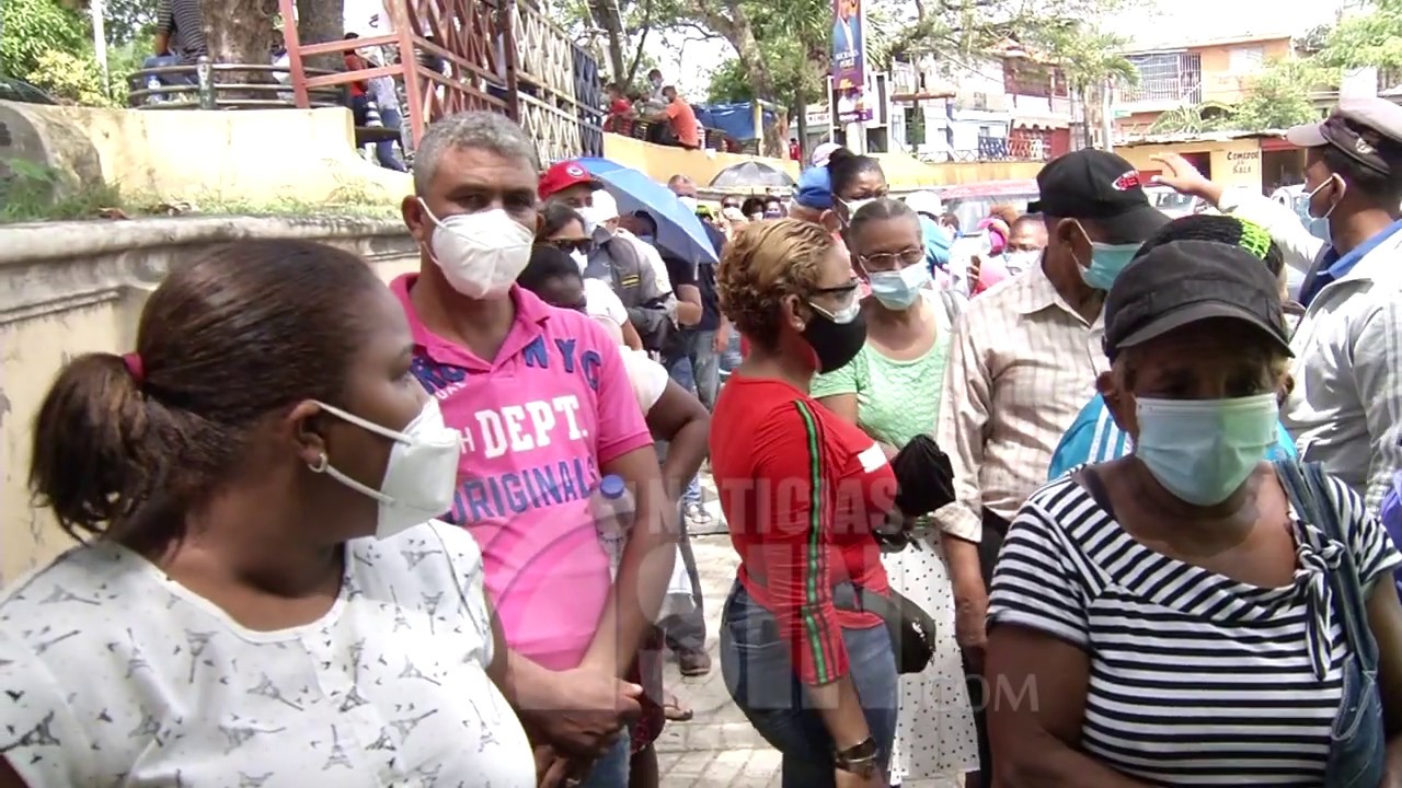 Operativo sanitario en Los Guaricanos