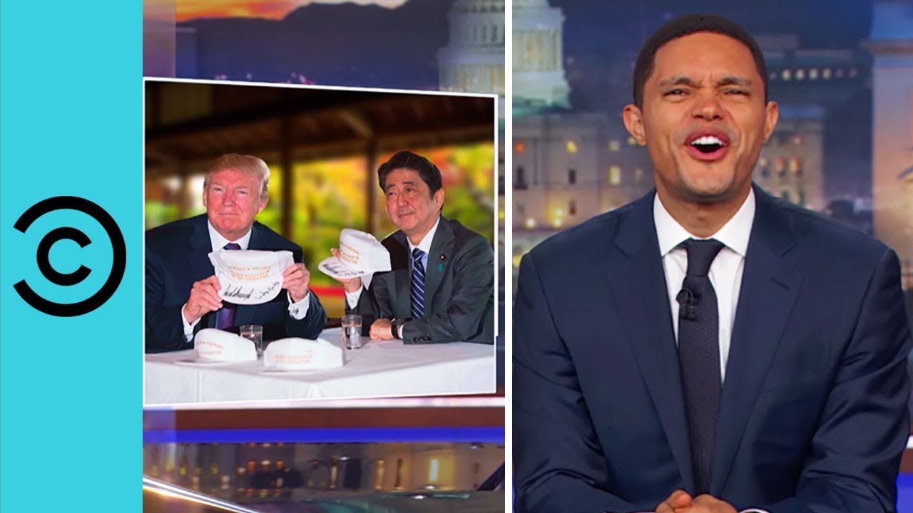 Trump's Golf Date With The Japanese Prime Minister | The Daily Show