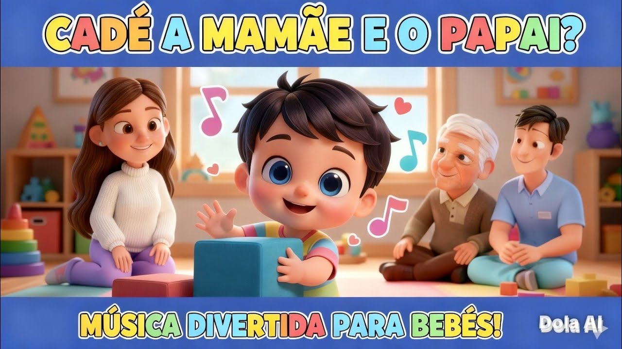  Cadê a Mamãe, o Papai e o Vovô? | A Família do Bebê Nino 🥹✨