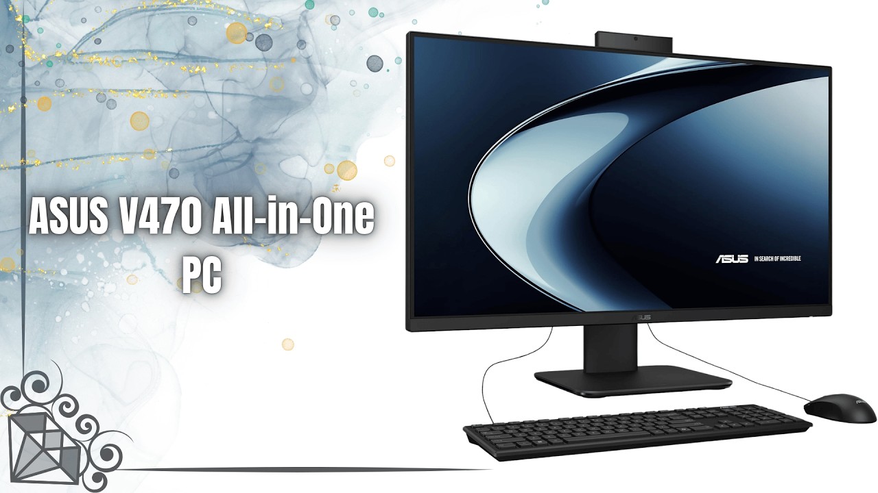 ASUS V470 All-in-One Review | 27” FHD Touch Display + Intel i5-13420H!