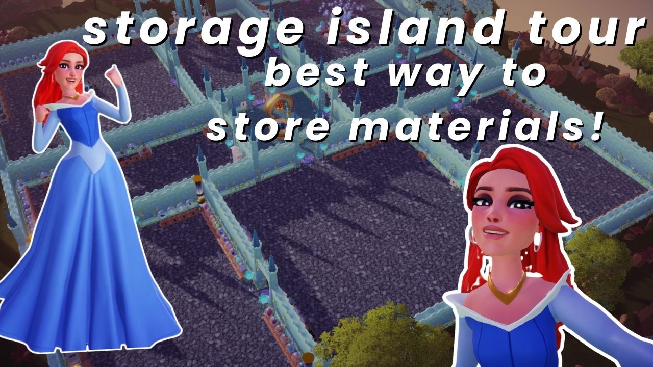 This is my favorite way to store materials in Dreamlight Valley!