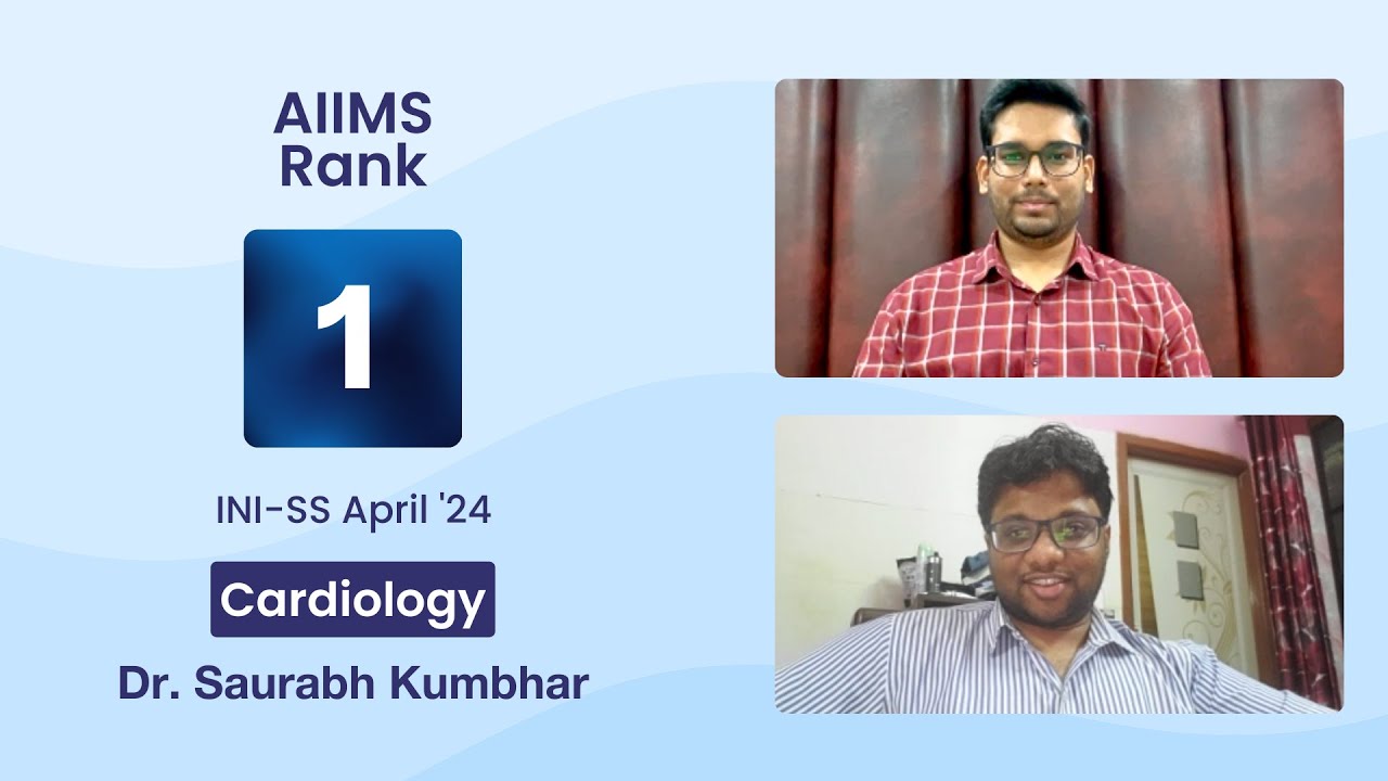 INI-SS Apr&rsquo;24 Cardiology, AML 1 Dr. Saurabh Kumbhar with Dr. Nishant Sagar