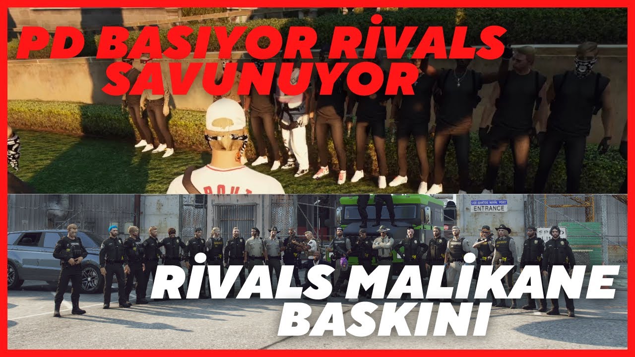 PD RİVALS MALİKANESİNİ BASIYOR RİVALS SAVUNUYOR #VRRP