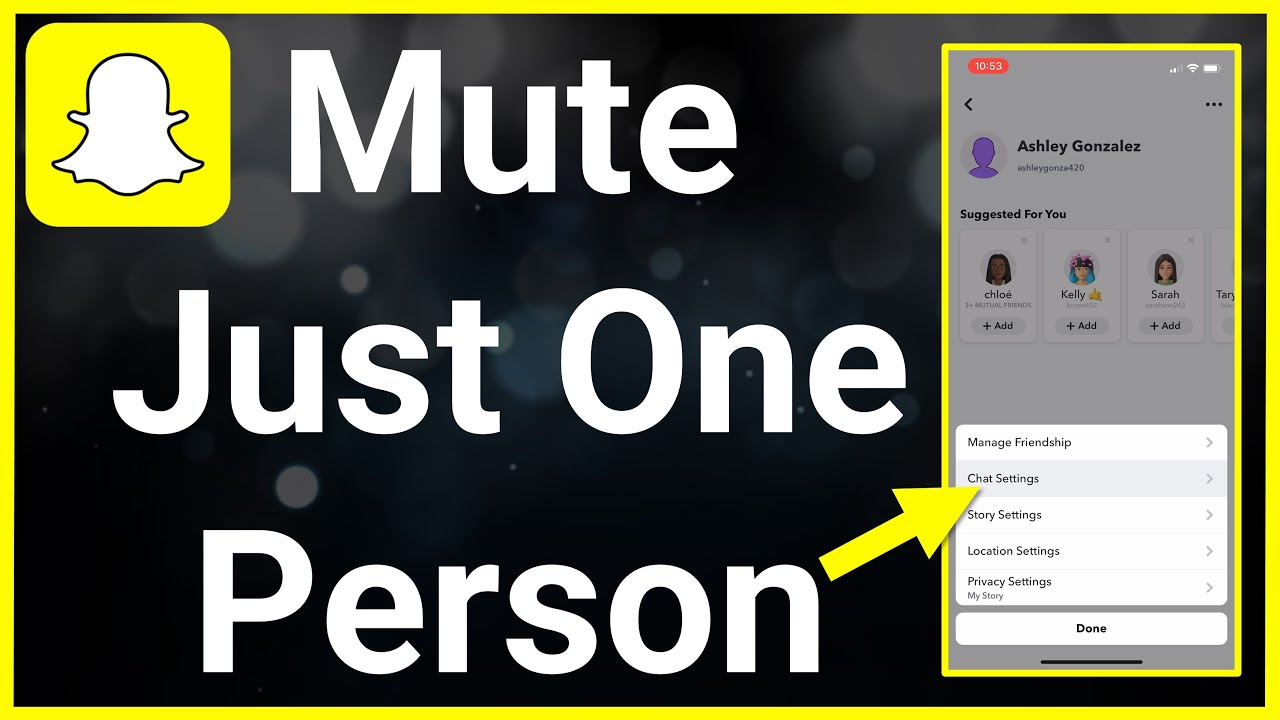 How To Turn Off Snapchat Notifications For One Person