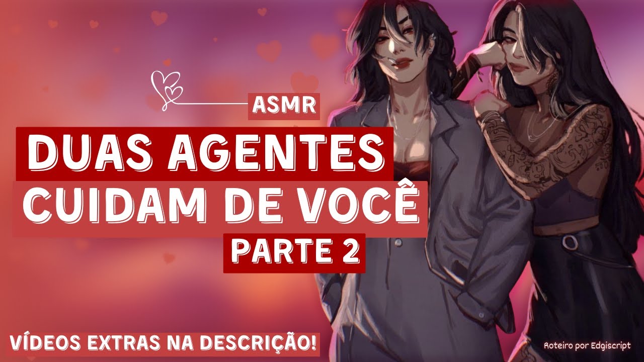 「ASMR 2/7」Duas agentes secretas te ajudam a se recuperar | As duas cuidando de você