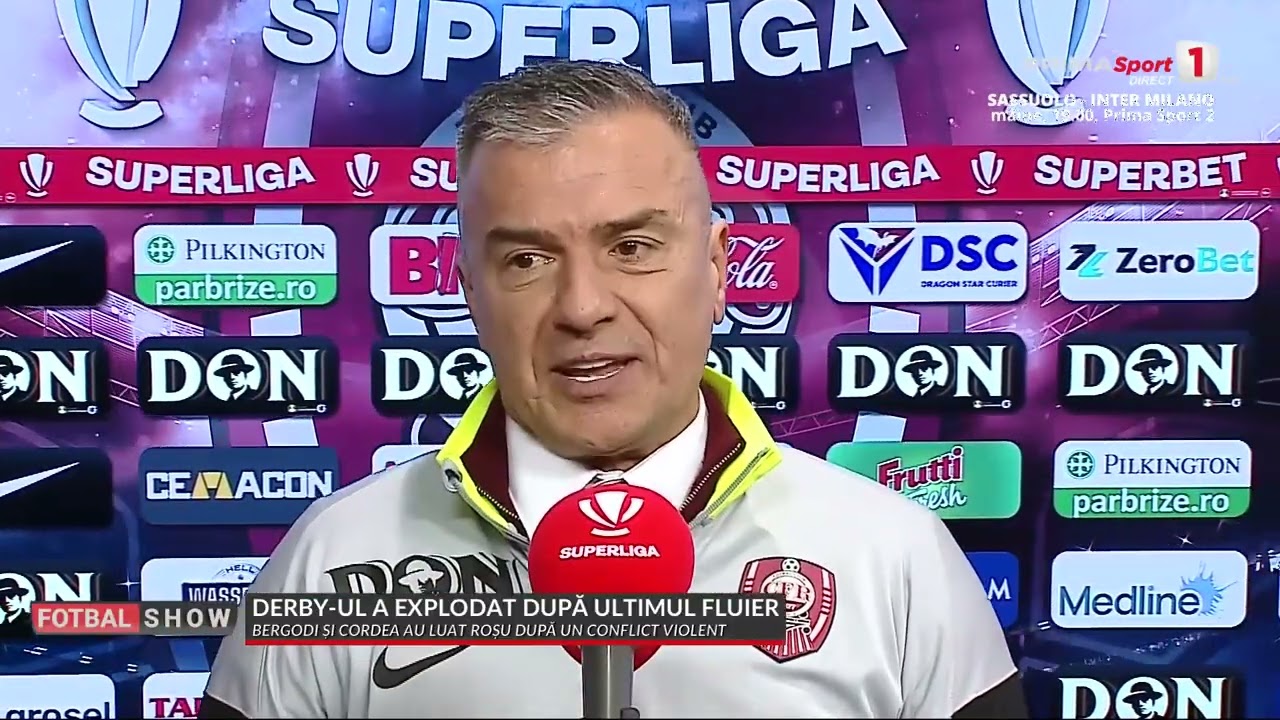Iureș Pancu după ce Bergodi l-a lovit pe Cordea: &rdquo;Antrenor străin să &icirc;mi bată jucătorii &icirc;n țara mea&rdquo;