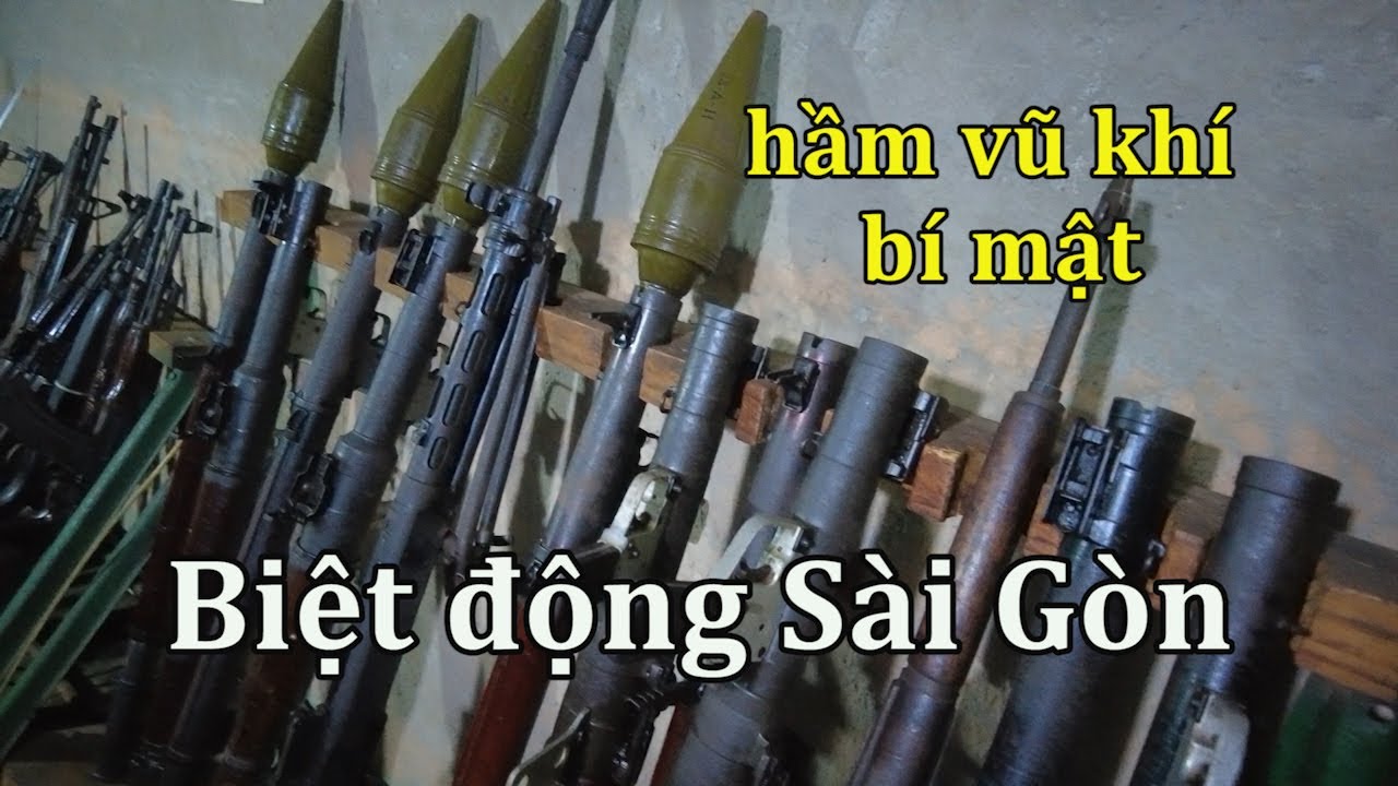 Hầm vũ khí bí mật của Biệt động Sài Gòn.
