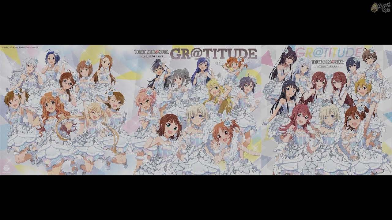 [스타마스,スタマス] GR@TITUDE - 765PRO ALLSTARS + MILLIONLIVE Ver. (Fanmade)
