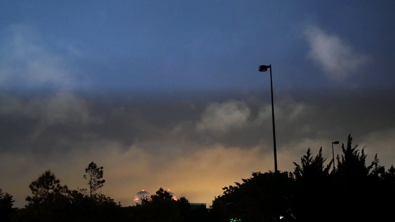 4K UHD 30min Oklahoma Thunderstorm - Lightning - Night 04-21-2017