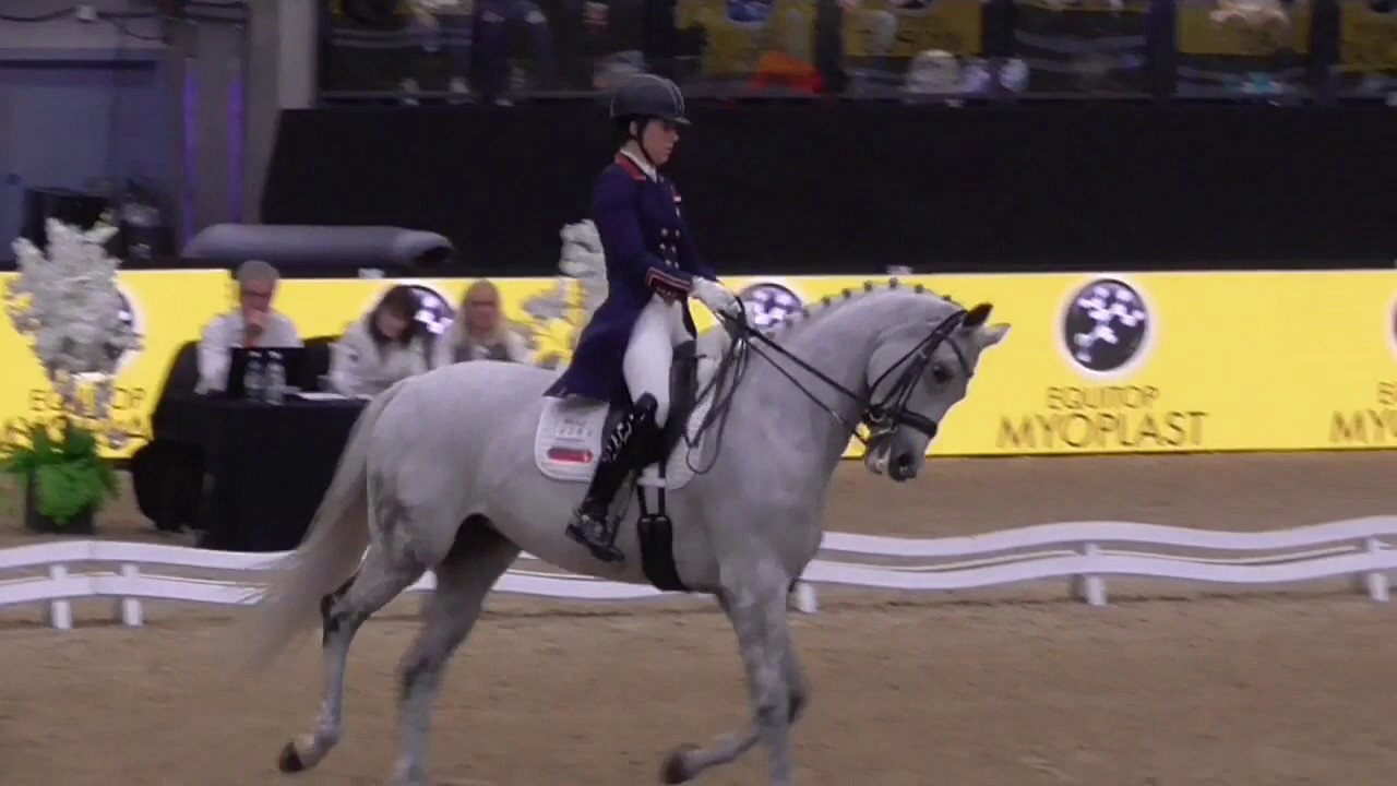 Charlotte Dujardin Liverpool International Horse Show 2018 Florentina Wins 81.93