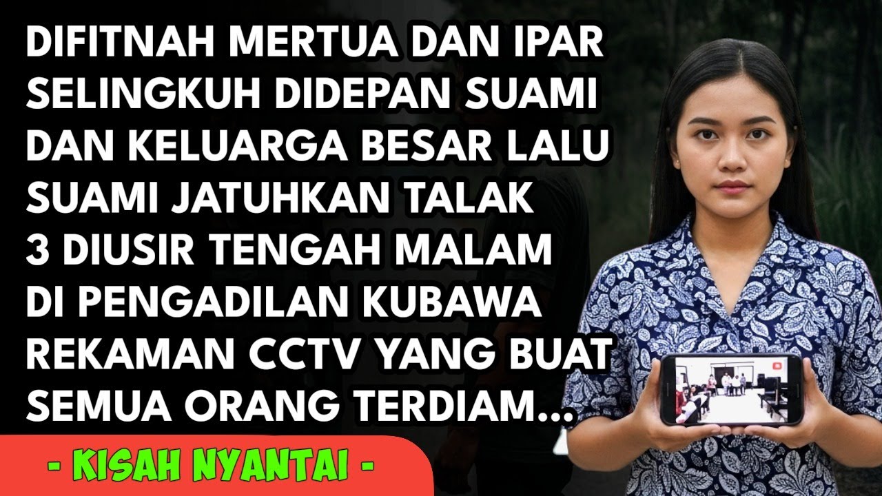 MERTUA DAN IPAR MEMFITNAHKU SELINGKUH LALU SUAMI JATUHKAN TALAK 3 DI DEPAN KELUARGA BESAR- ...