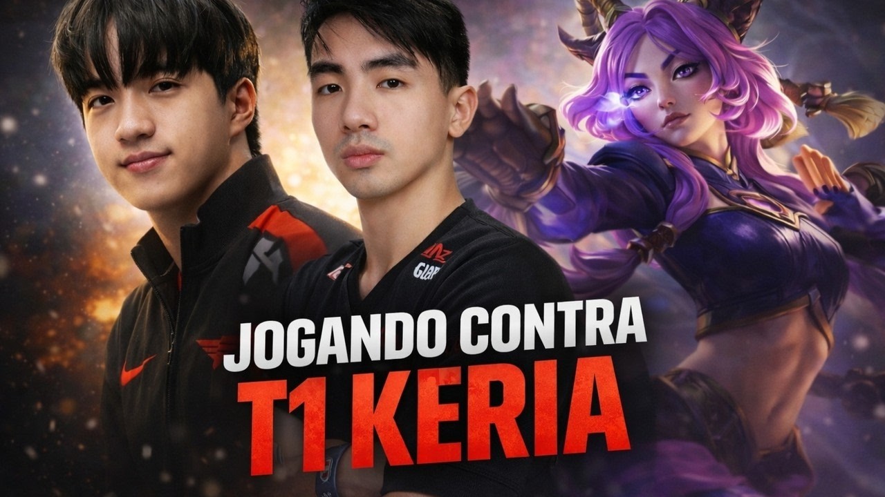 O Dia Em Que Joguei Contra o T1 Keria