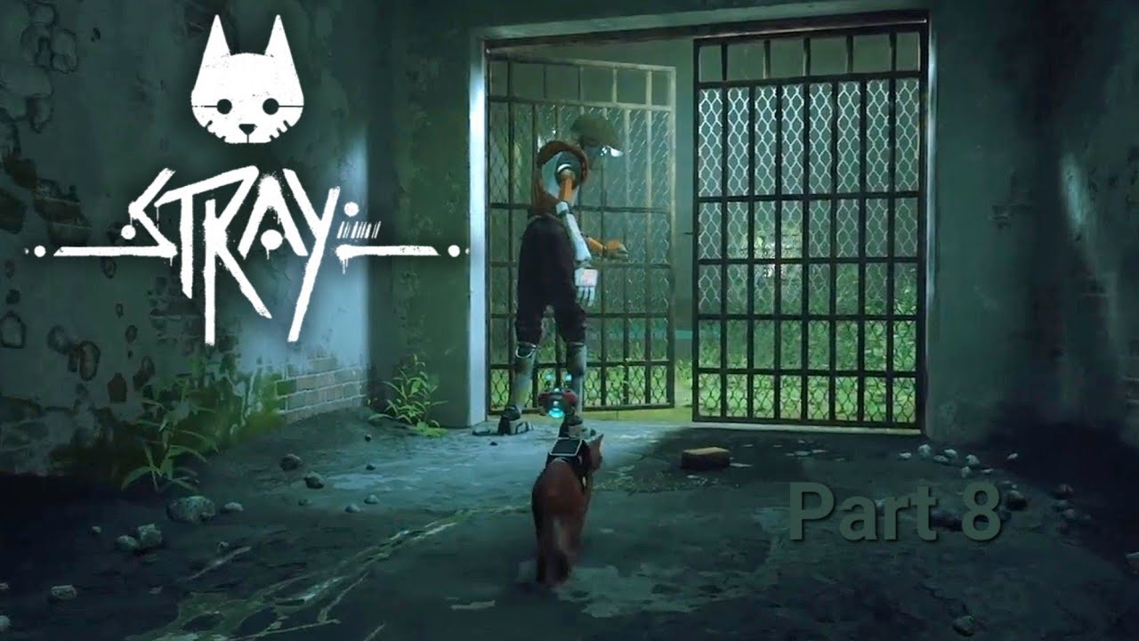 Stray  - Escaping Jail with Clementine and opening the City [Part 8/8] - (No Commentary)