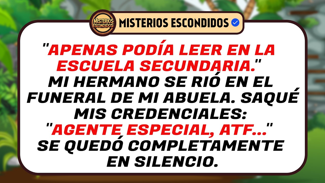 Mi Hermano Se Burló Llamándome “Tonto De Escuela”, Riendo, Hasta Que Saqué Mi Placa