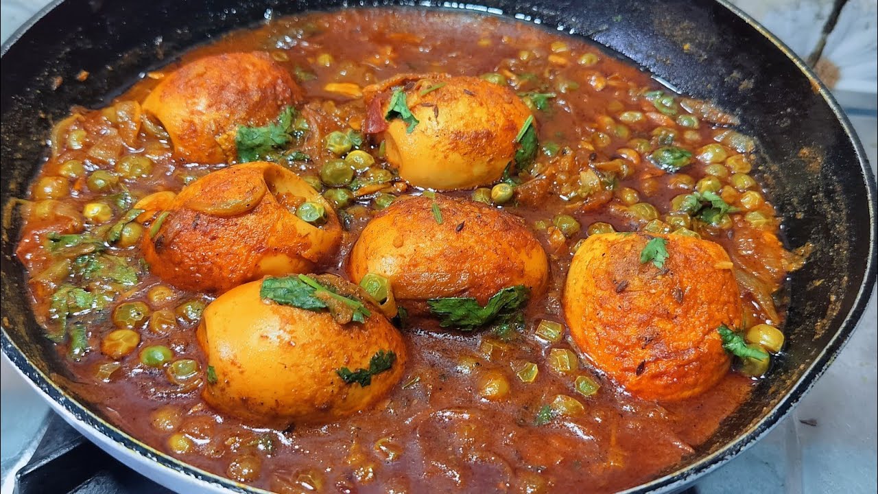 मटर और अण्डे की ये नई रेसिपी एकबार बना लेंगे तो हर रोज यही बनाना पसंद करेंगे | Matar Egg Curry