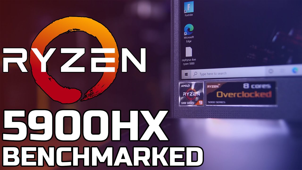 The 8 Core King - Ryzen 5900HX vs 10980HK vs 4800H vs 5800X - TechteamGB