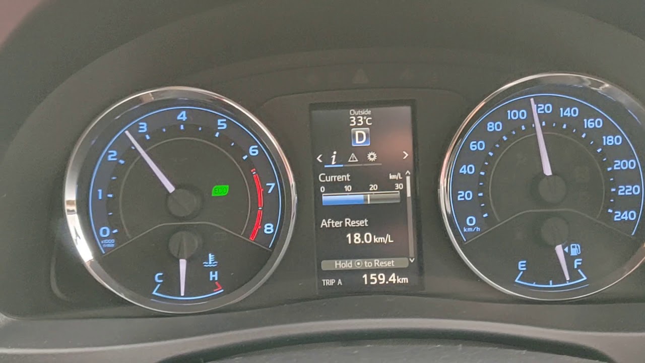 Toyota Altis 1.6 (2018) Fuel Average (18km/L) on M1 Part 2