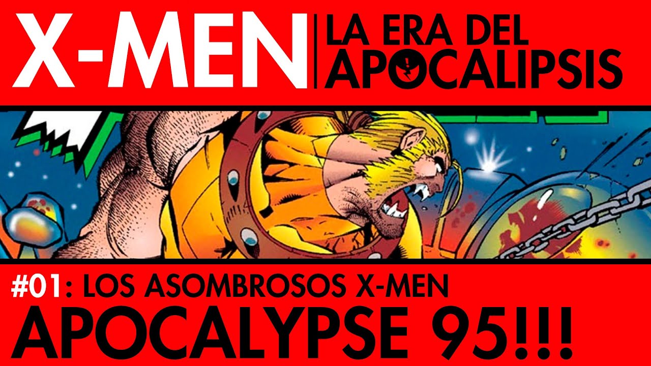 LA F#CKN´ERA DEL APOCALIPSIS #1: LOS ASOMBROSOS x-MEN!! #comics #xmen #ageofapocalypse #marvelcomics