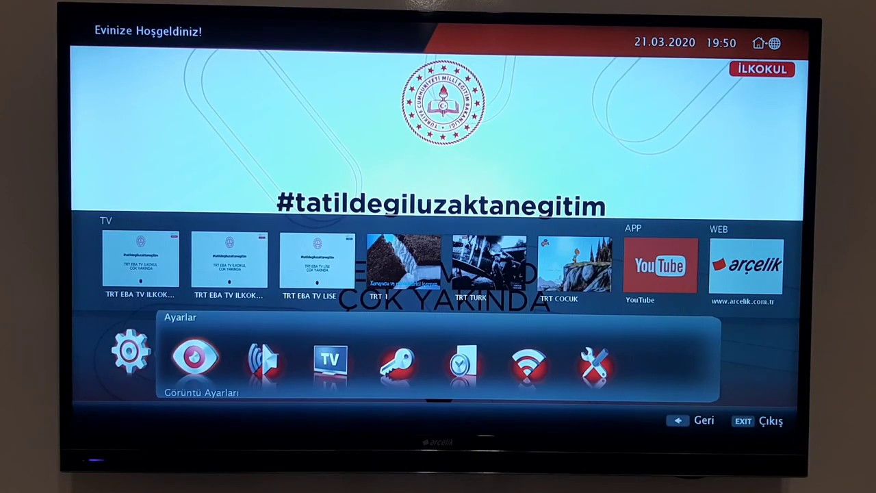 ARÇELİK/BEKO TV UZAKTAN EĞİTİM EBA TV KANAL AYARLAMASI
