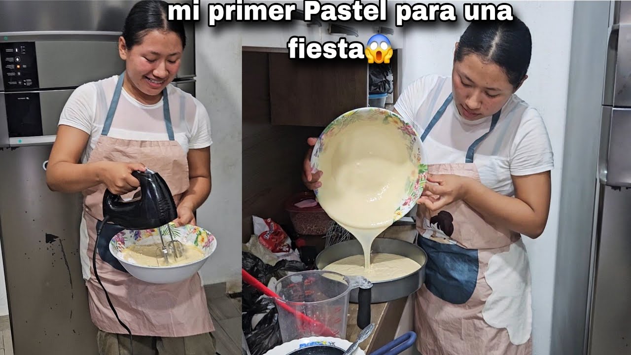 VENDÍ un PASTEL por primera vez, así es como lo preparé desde cero 😱🎂