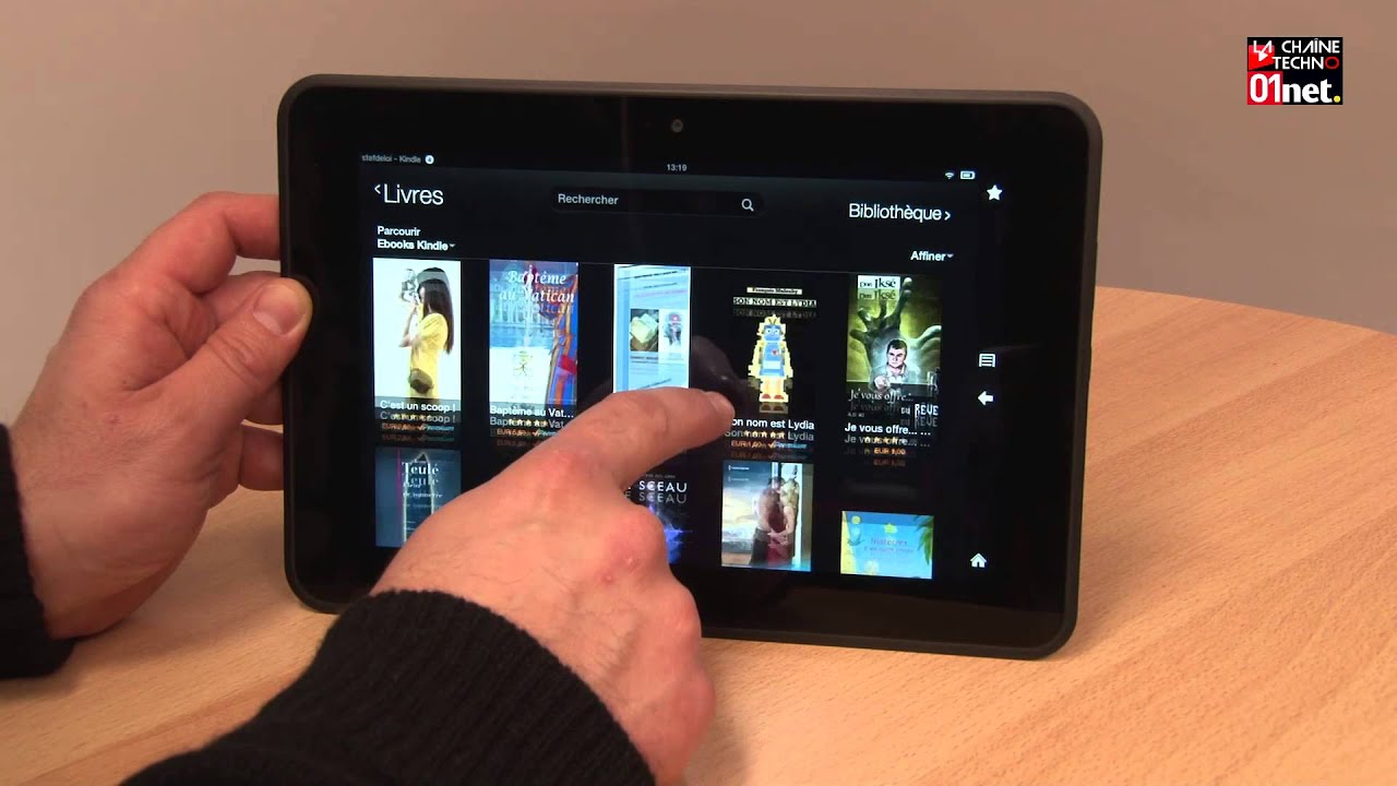 Prise en main de la Kindle Fire HD 8.9 (13/03)