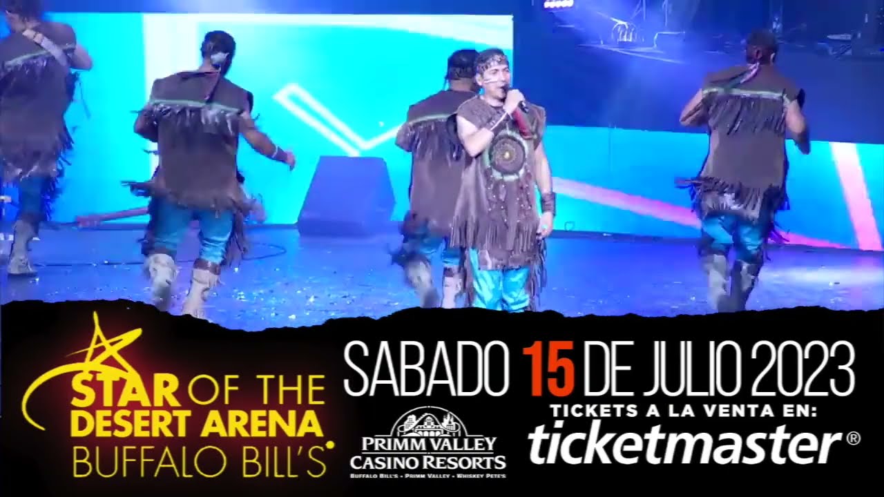 Banda Cuisillos en el Star of the Desert Arena a Buffalo Bills a el 7 de Junio!