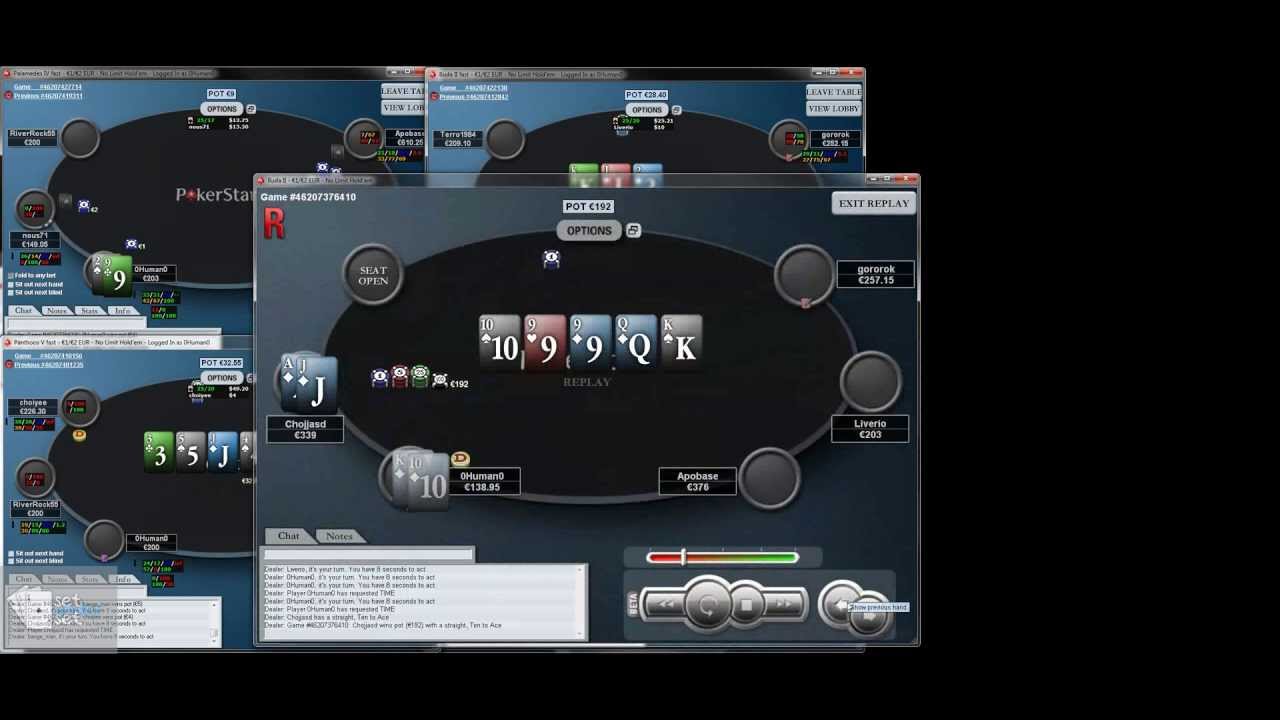 NL200 PokerStars - Liviu Ignat (0Human0) (first part) SetUnderSet.ro