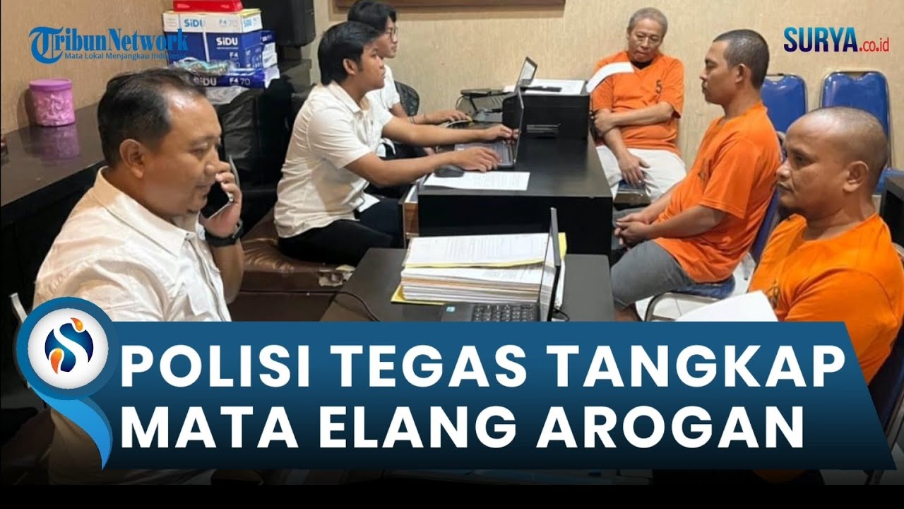 POLISI MOJOKERTO TEGAS Tangkap Matel yang Arogan, Ancam Hingga Rampas Kendaraan Tak Sesuai Aturan