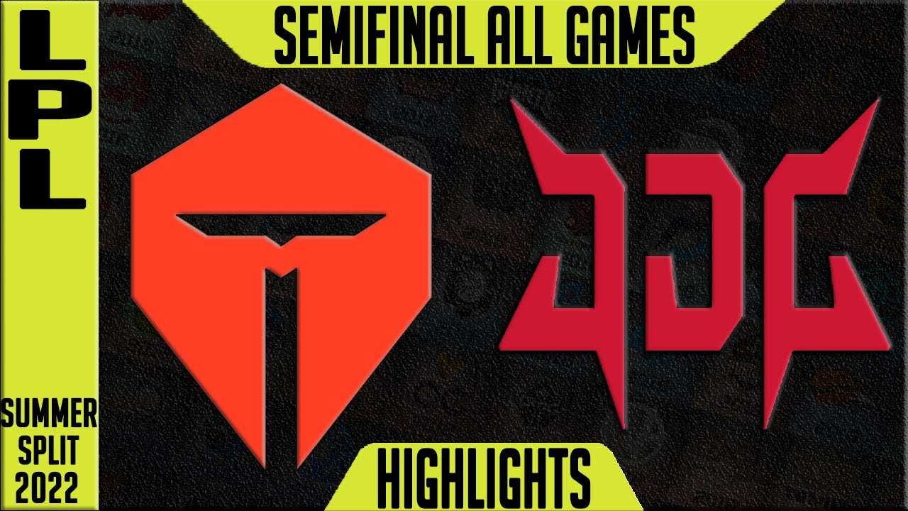 TES vs JDG Highlights ALL GAMES | LPL Semi Final Summer 2022 Playoffs | TOP Esports vs JDG Esports