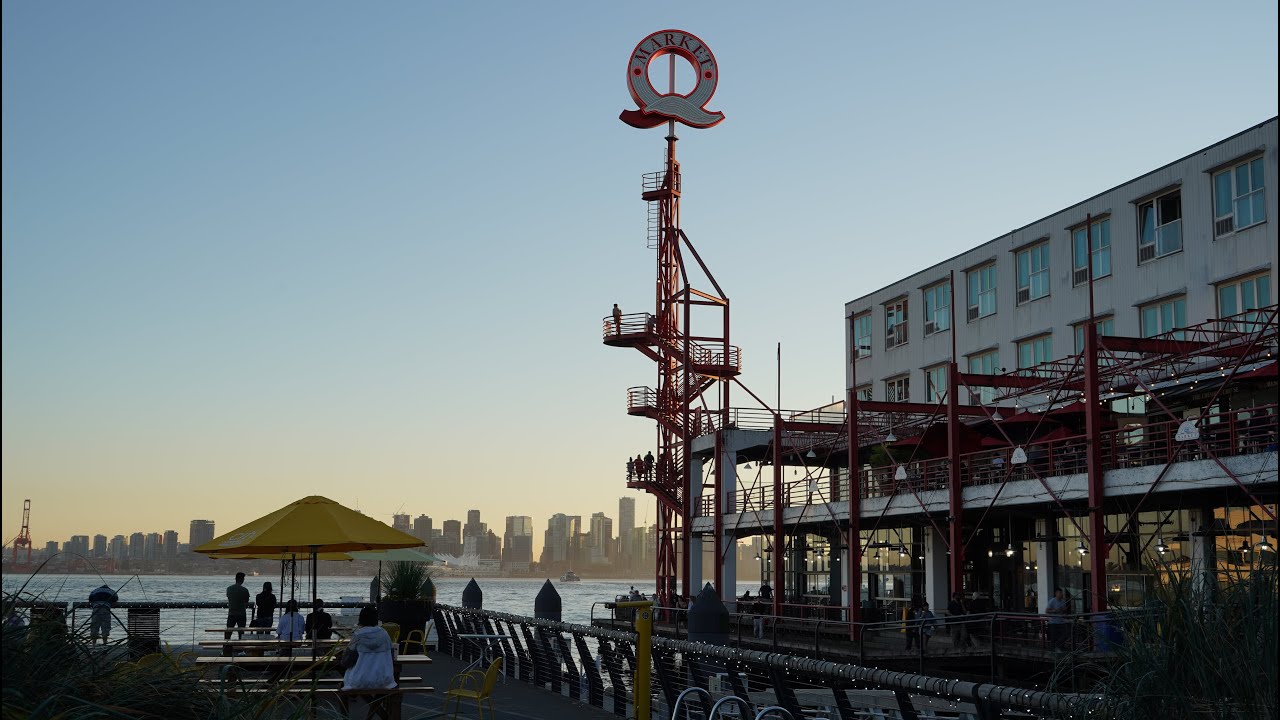 Lonsdale Seaside Summer Daytime Walk - North Vancouver, British Columbia