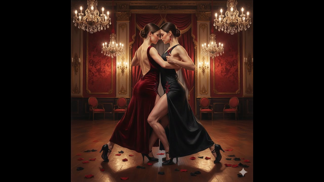 Love between women in a passionate tango - Womans in love (Tango)
