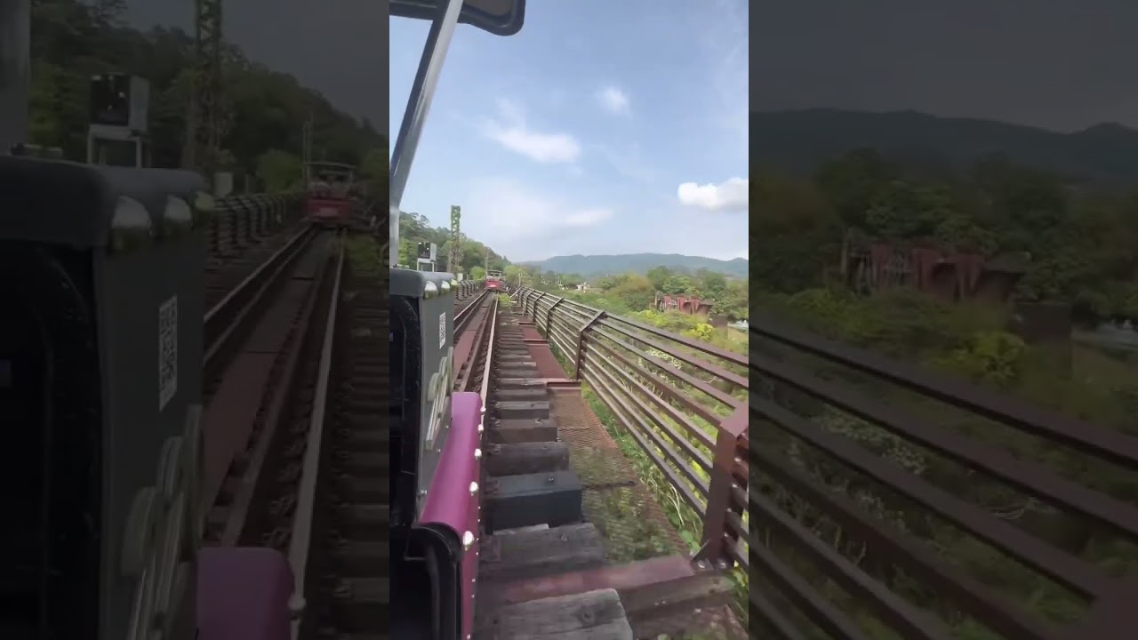 📍 Old Mountain Line Rail Bike-367, Miaoli County, Sanyi Township, 號 #fyp #ytshort #taiwan #travel
