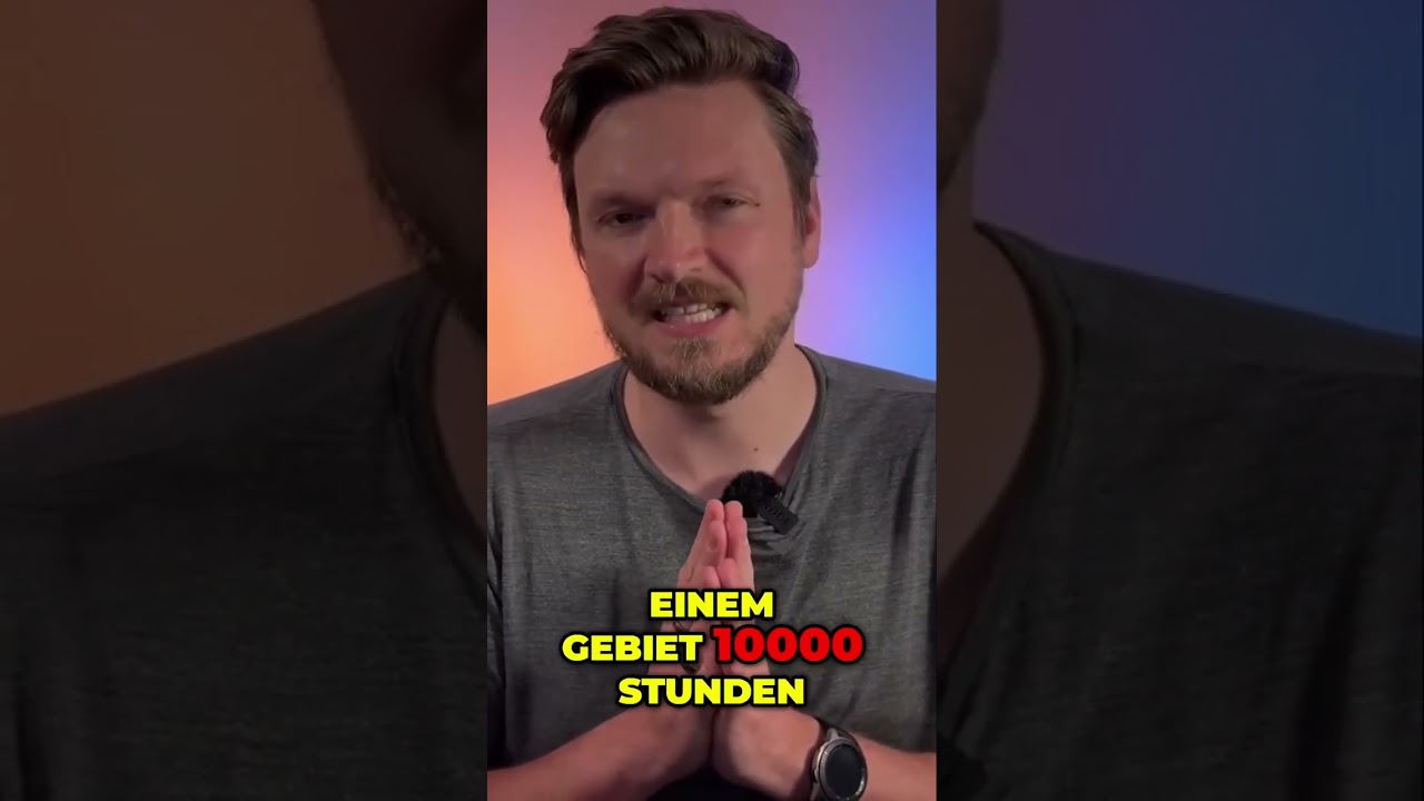 So erreichst du Exzellenz in jedem Gebiet: 10000 Stunden Regel