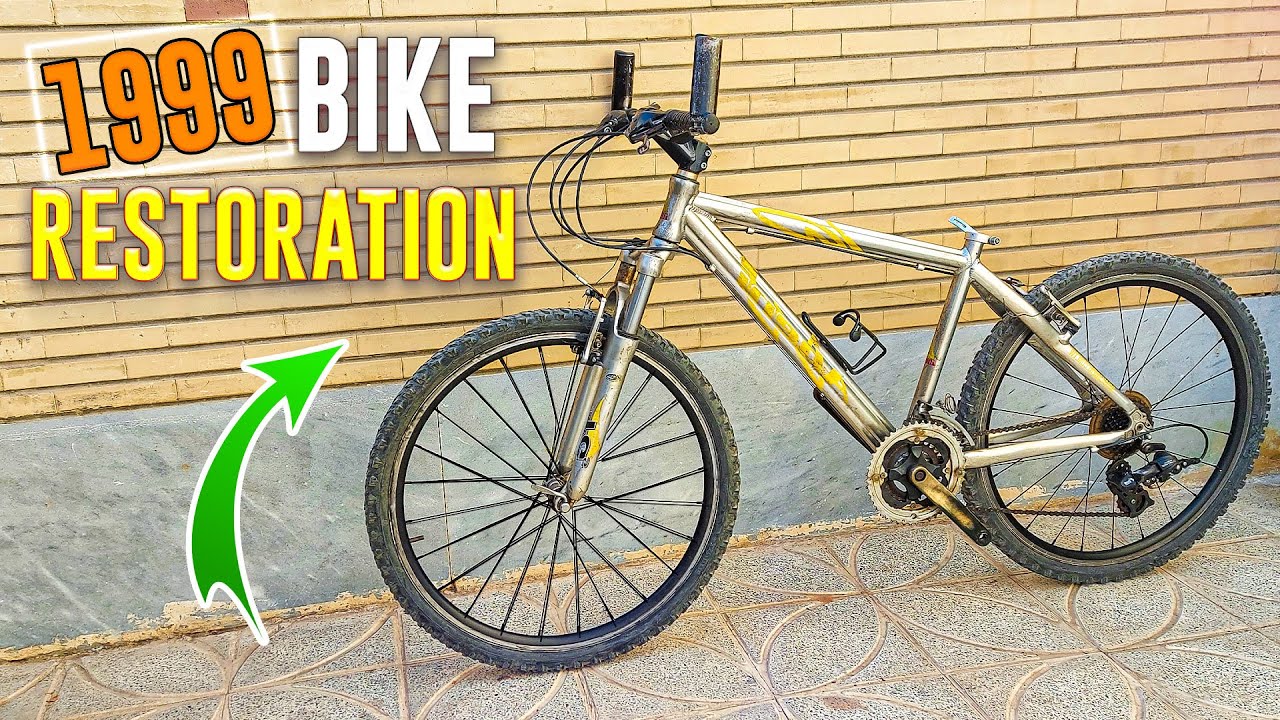 Amazing Bicycle RESTORATION |Turning A Trash 1999 Bike Into A Scott Mountain Bike