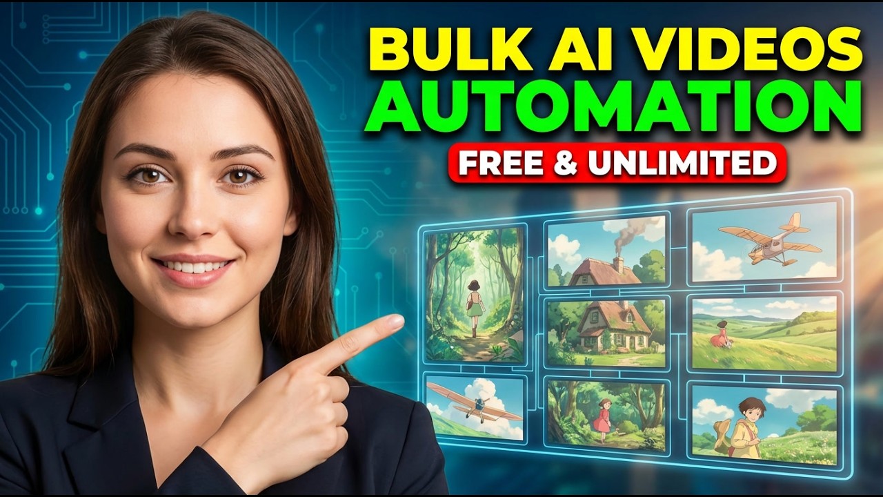 Create Unlimited Viral AI Videos in Bulk — 100% Free