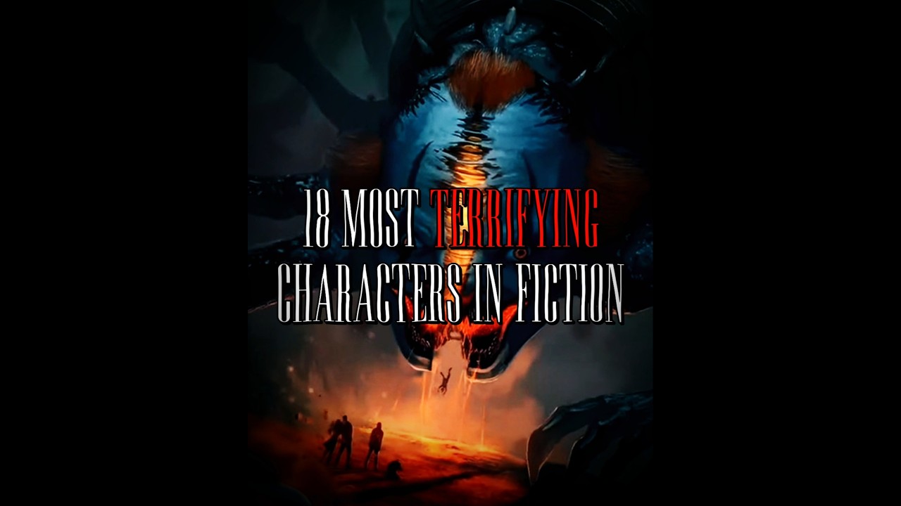 18 most TERRIFIYING characters in fiction || #capcut #anime #edit #jjk #chainsawman #horror