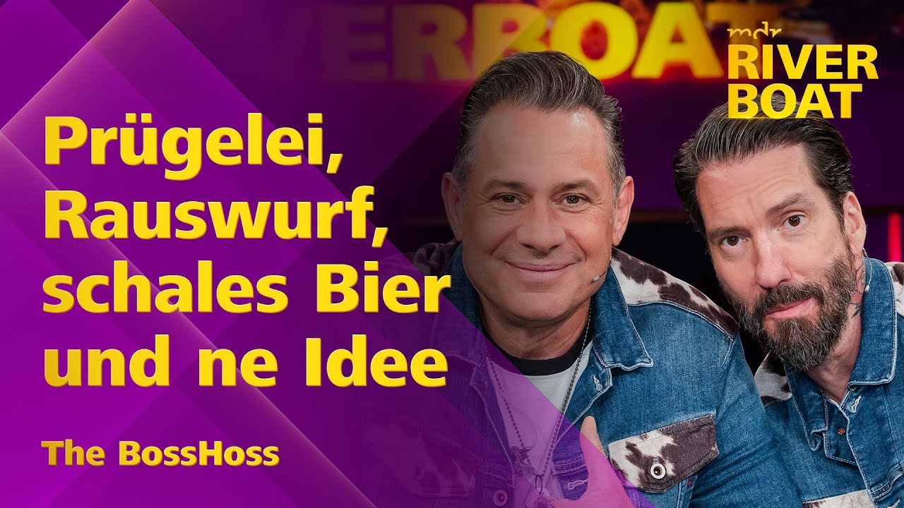 Prügelei, Rauswurf, schales Bier und Arnold Schwarzenegger - The BossHoss