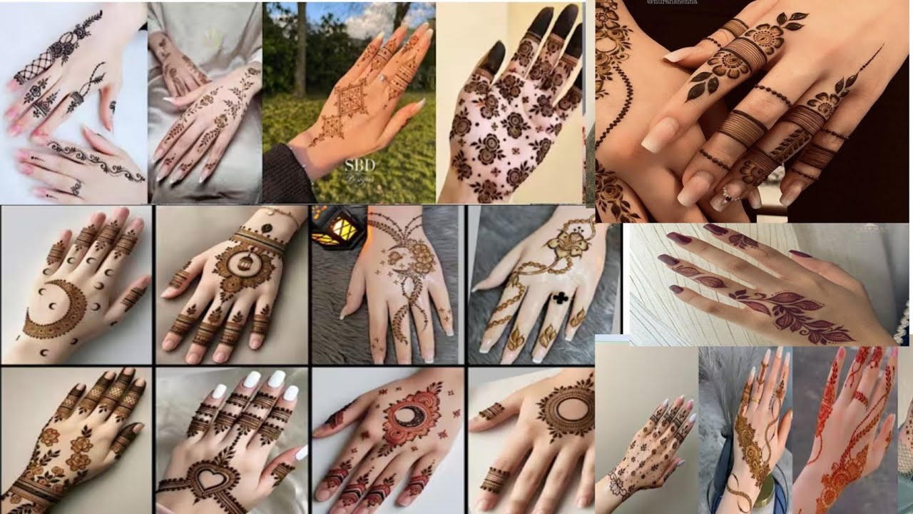 Modern Mehndi Designs for Soft & Aesthetic Look Mehndi Designs for girls 2025