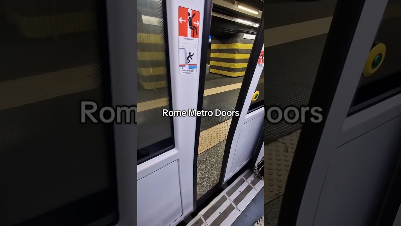 Subway Train Doors Closing #shorts