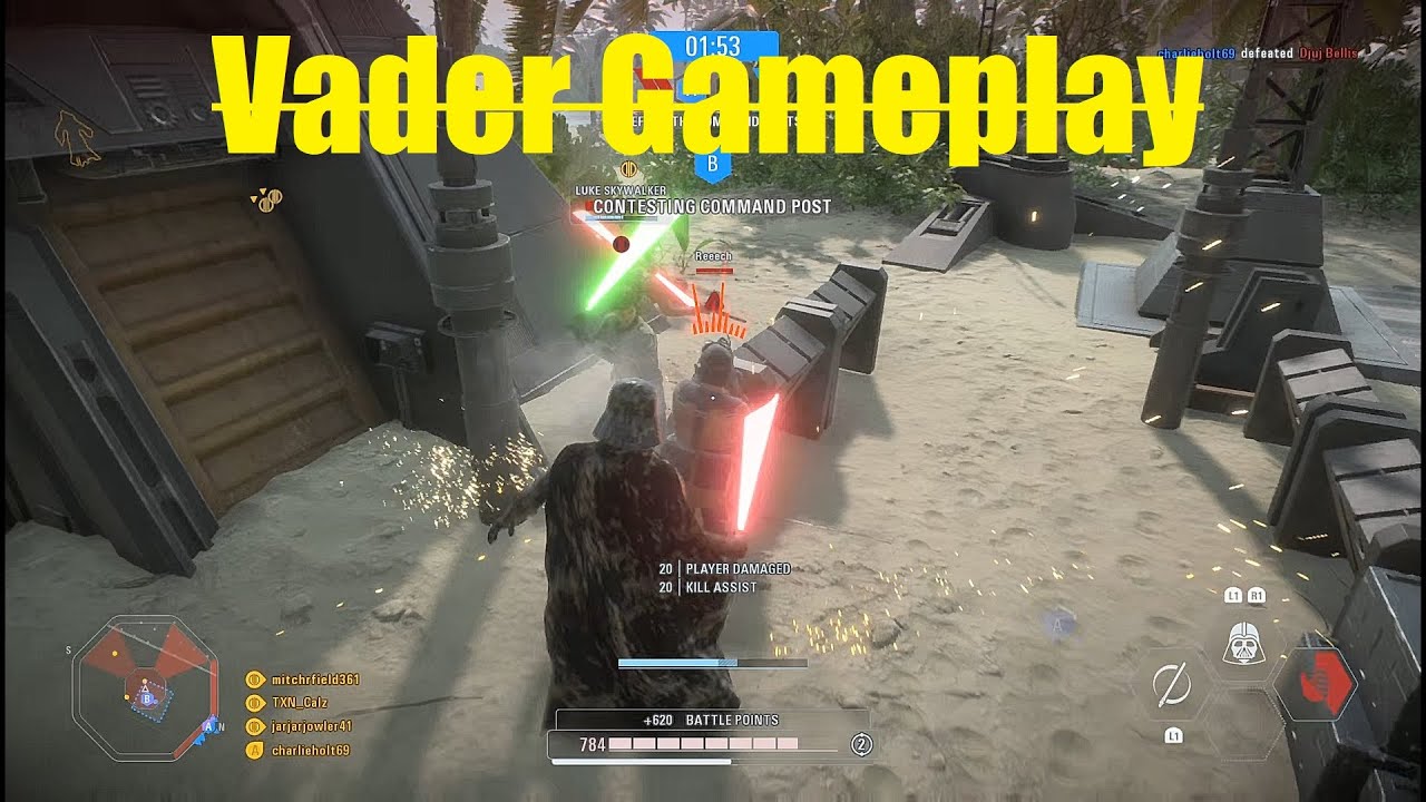 Battlefront 2 | Co-Op | Vader Gameplay