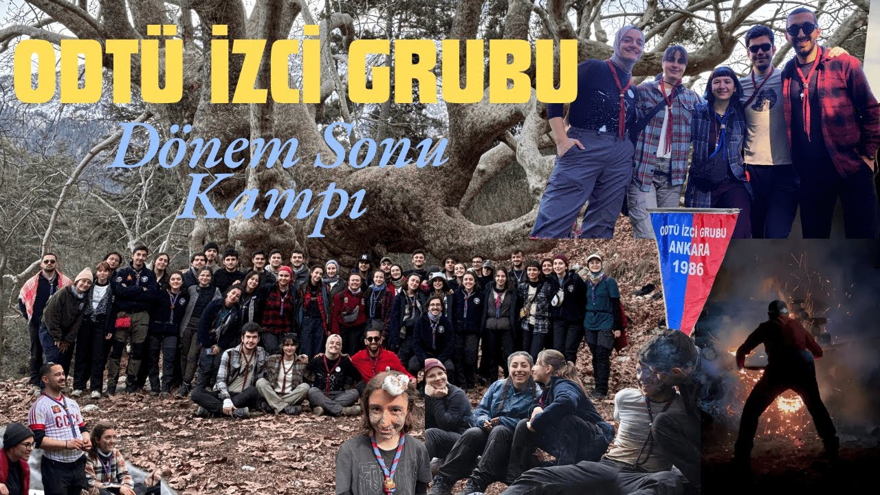 ODTÜ İZCİ GRUBU'YLA ÇOK KEYİFLİ ZAMAN | Kemer Dönem Sonu Kampımız ✨