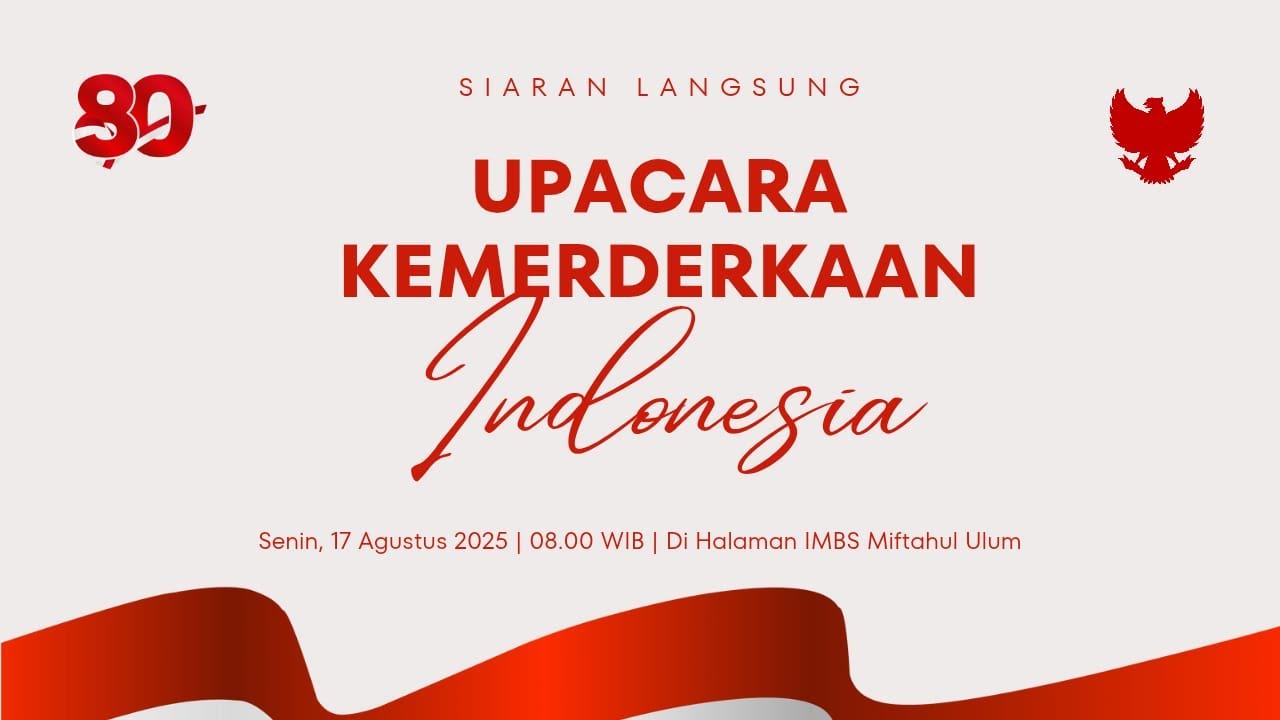 Upacara Memperingati Hari Kemerdekaan RI ke-80