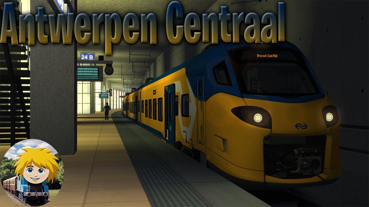 Met de Flow ICNG naar Antwerpen!! - Train Sim Classic