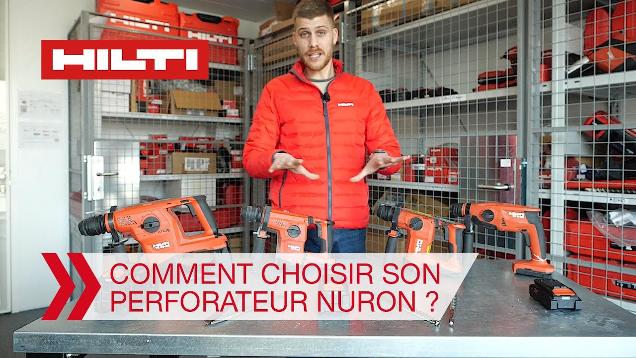 Comment choisir son perforateur Nuron Hilti ?